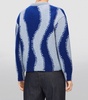 Wool-Blend Patterned Sweater