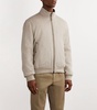 Cashmere Reversible Bomber Jacket