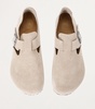 Suede London Clogs