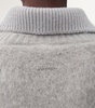 Mohair-Blend Polo Sweater