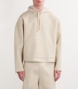 Wool-Blend Twill Hoodie