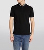 Bomber-Collar Polo Shirt