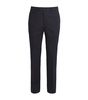 Virgin Wool Wide-Leg Trousers