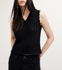 Openwork Vivian Sweater Vest 