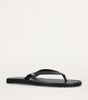 City Leather Flip Flops 