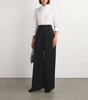 Wide-Leg Tailored Trousers