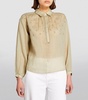 Embroidered Robin Blouse