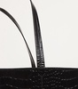 Croc-Embossed Leather Elly Tote Bag