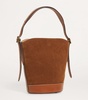 Small Suede Bellport Bucket Bag