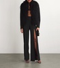 Front Slit Tailored Trousers