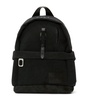 Canvas Leather-Trim Backpack