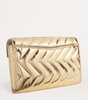 Quilted Leather Yza Clutch Bag