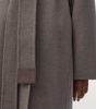 Wool-Cashmere Belted Coat