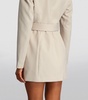 Wool Belted Blazer Dress 