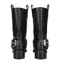 Leather Buckle Biker Boots 50