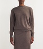 Wool-Cashmere Fasten Sweater 