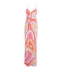 Silk Printed Maxi Dress