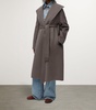 Wool-Cashmere Belted Coat