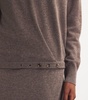 Wool-Cashmere Fasten Sweater 