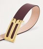 Leather Jumbo Frame Belt 