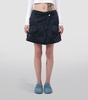 Asymmetric Cargo Mini Skirt 