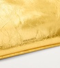 Metallic Leather Bettina Clutch Bag