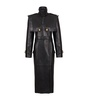 Lambskin Belted Trench Coat 