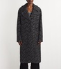 Zigzag Single-Breasted Coat