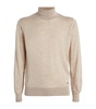 Cashmere-Silk Rollneck Sweater