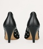 Mesh-Rhinestone River Iconic Pumps 75