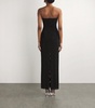 Rhinestone-Embellished Maxi Dress 