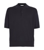 Tiago Cotton-Cashmere Polo Shirt 