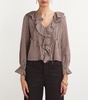 Organic Cotton Ruffled Hardy Blouse