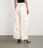 Satin Cargo Trousers