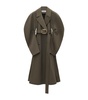 Cotton Drill Trench Coat 