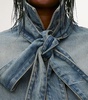 Denim Bow Shirt