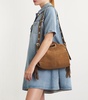 Suede Miss M Shoulder Bag