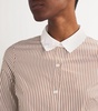 Cotton-Blend Striped Marisol Shirt