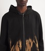 Cotton Flame Print Hoodie