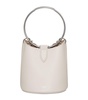 Medium Leather Ring Bucket Bag