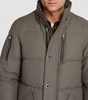 Shearling-Trim 3Q Puffer Jacket 