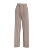 Cashmere Wide-Leg Sweatpants