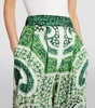 Green Topiary Wide-Leg Trousers