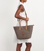 Medium Wool-Blend Bellport Tote Bag