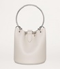 Medium Leather Ring Bucket Bag