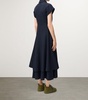 Cotton Double-Layer Midi Dress