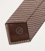 Silk Striped Print Tie