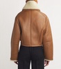 Leather-Shearling Jacket