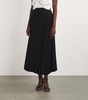 Pleated Maxi Skirt