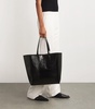 Croc-Embossed Leather Elly Tote Bag